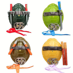 14in Turtle Shell Mask Anime Figure Superhero Costume