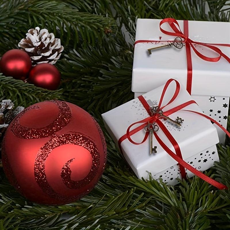 3pcs 5.89cm Large Skeleton Key Bronze & Brass Retro Style for Parties