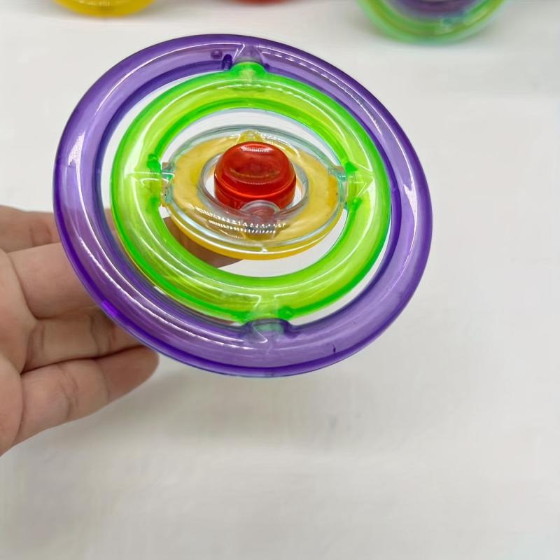 2Pcs Fidget Spinner Ball Spinning Decompression 3D Rotation Infinite Flip Maze