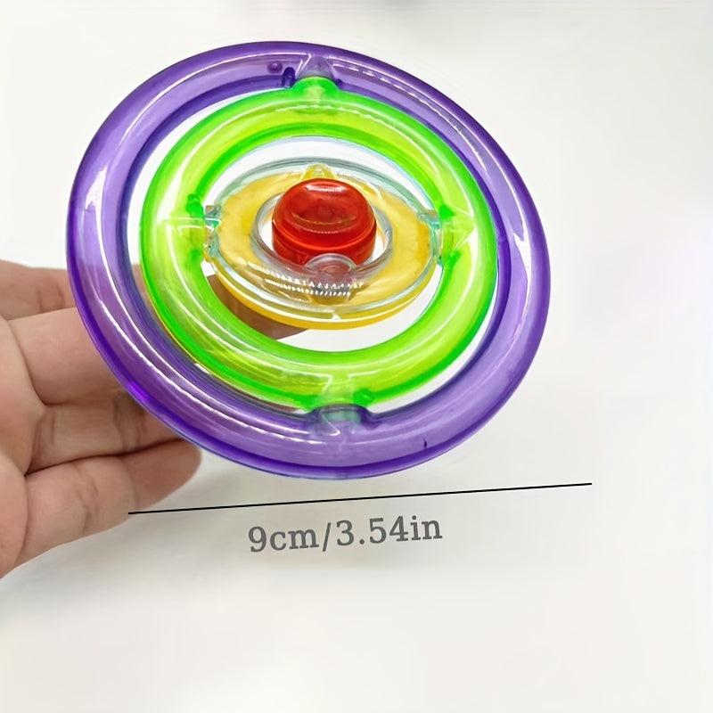 2Pcs Fidget Spinner Ball Spinning Decompression 3D Rotation Infinite Flip Maze