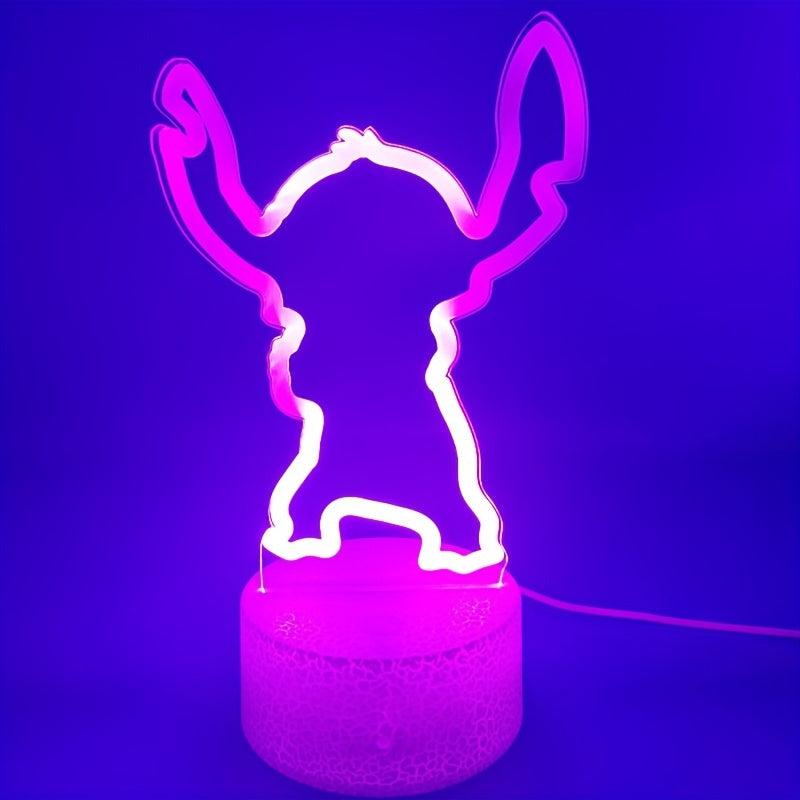 Anime Figure 3D Night Light for Desk LED PUBG Toys - Gift Room Decor