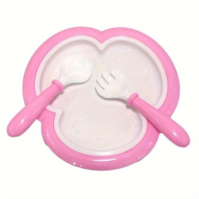 18 inch Doll Accessory Set Baby Bottle Drinking Cup Plate Fork