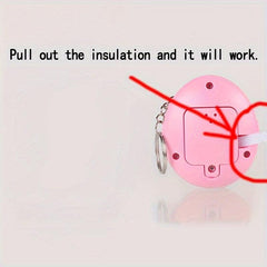 Electronic Pet Machine Mini Handheld Pet Egg Virtual Rabbit Keychain