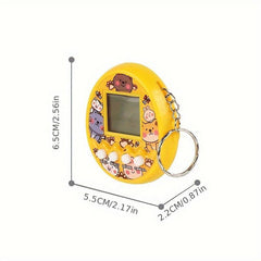Electronic Pet Machine Mini Handheld Pet Egg Virtual Rabbit Keychain