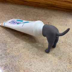 Pooping Dog Butt Toothpaste Topper Funny Gift