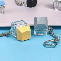 Keyboard Fidget Keychain Stress Relief Toys for Adults and Kids