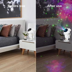 Astronaut Star Projector Night Light with Nebula for Bedroom