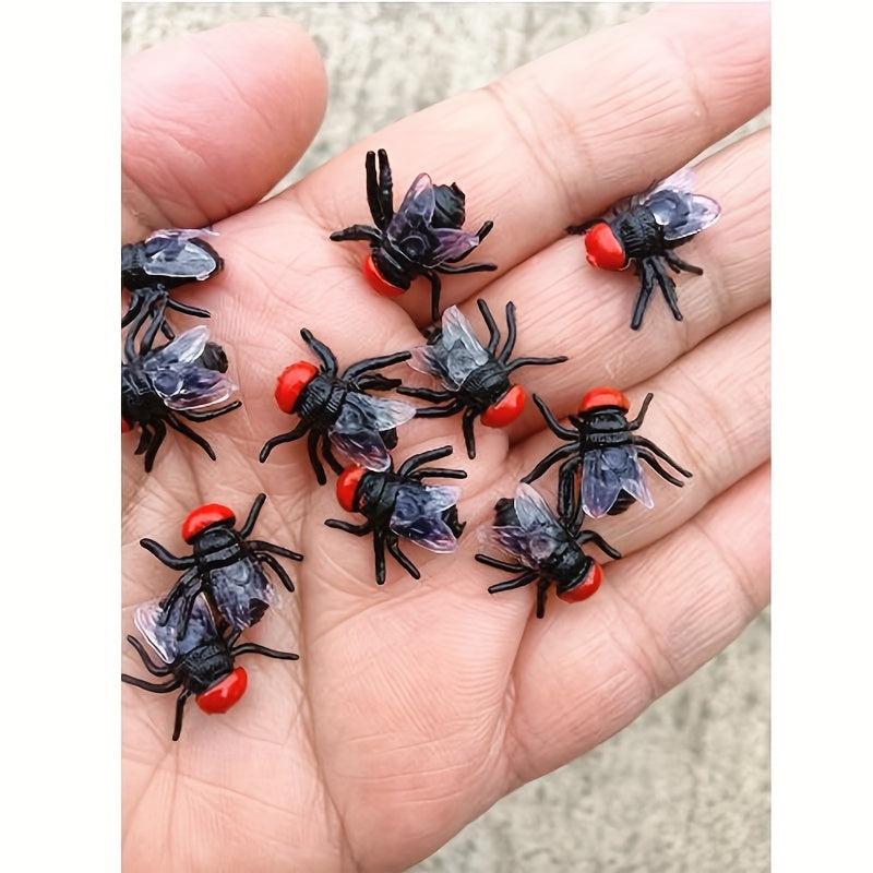 Realistic Fly Trick or Treat Toys Scary Disgusting Decoration Props