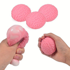 Soft Rubber Simulation Brain Decompression Squeeze Ball