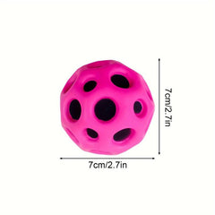 High Bouncing Space Balls for Hand-Eye Coordination Training