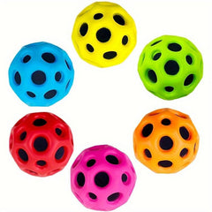 High Bouncing Space Balls for Hand-Eye Coordination Training
