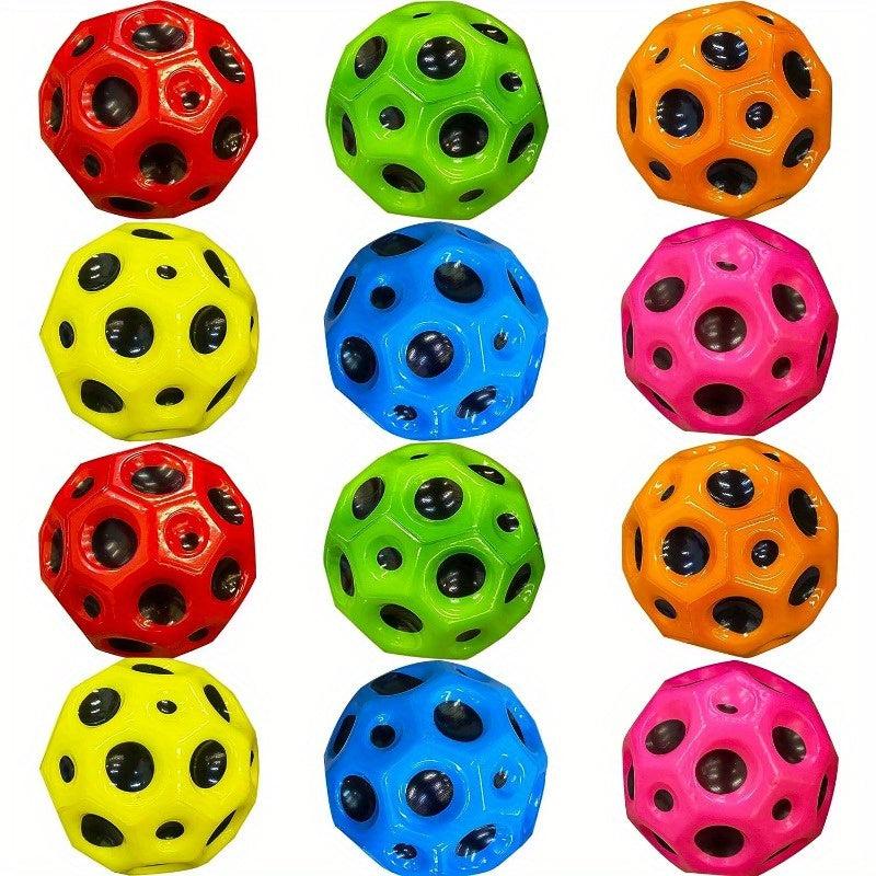 Space Ball IFiwin High Bouncing Ball Bouncy Ball Space Balls Toy For Kids