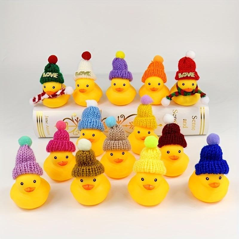 Mini Christmas Hat Lollipop Knitted Hat Fork Thumb Beanie Hat