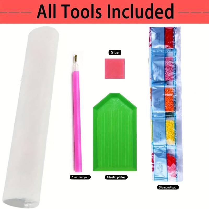 Monster Pattern Diamond Painting Kit 5D DIY Full Round Diamond Inlay Set