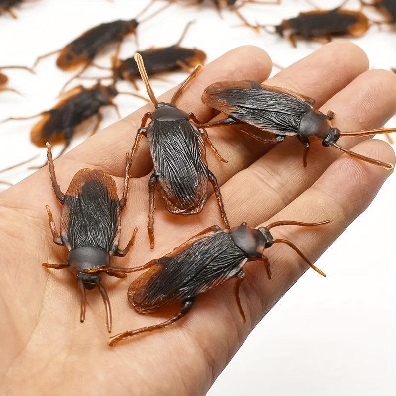 Realistic Cockroach Bug Prank Scary Toy