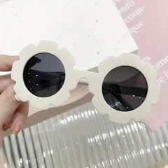 Creative Round Frame Sunglasses for Girls | Gift Accessories for Christmas