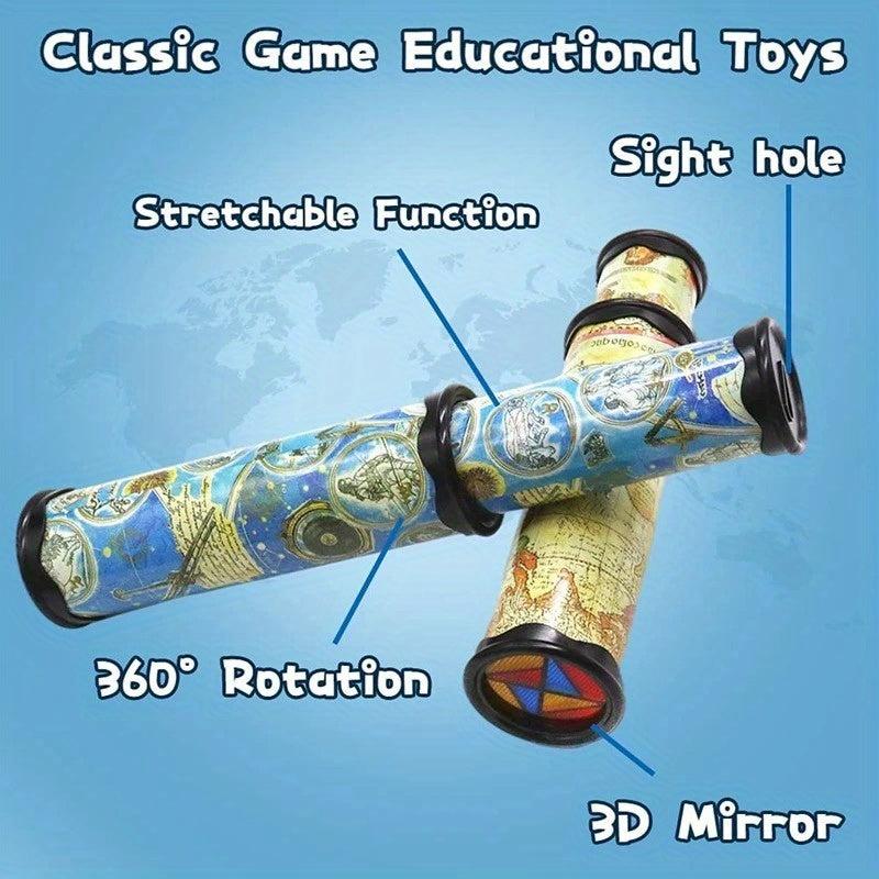 Magic Kaleidoscope Toy with Rotating Design
