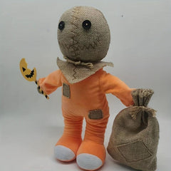 Halloween Pumpkin Man Plush Toy Doll