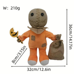 Halloween Pumpkin Man Plush Toy Doll