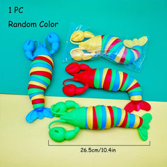 Articulated Stretch Lobster Stress Toy