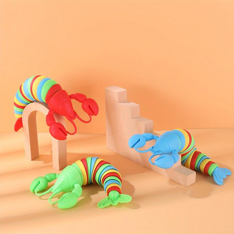 Articulated Stretch Lobster Stress Toy
