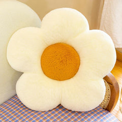 Daisy Flower Plush Cushion Rabbit Nap Pillow Back Cushion