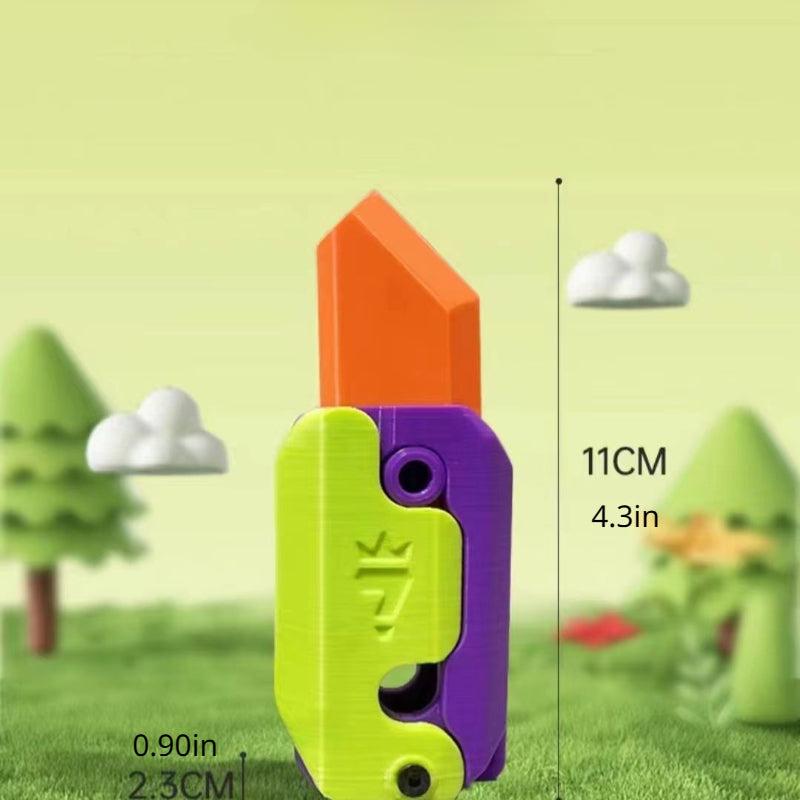 Gravity Radish Foldable Decompression Toy Model