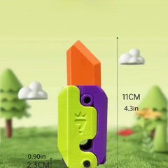 Gravity Radish Foldable Decompression Toy Model