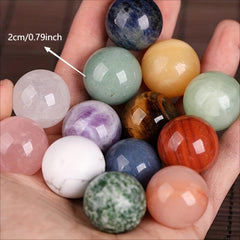 Natural Amethyst Clear Quartz Sphere Decoration