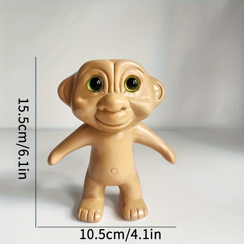 Resin Flowerpot Troll Flower Pot for Home & Office Decor