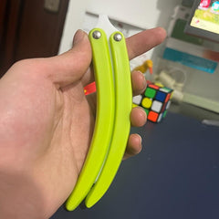 Banana Butterfly Decompression Safety Toy - 3D Mini