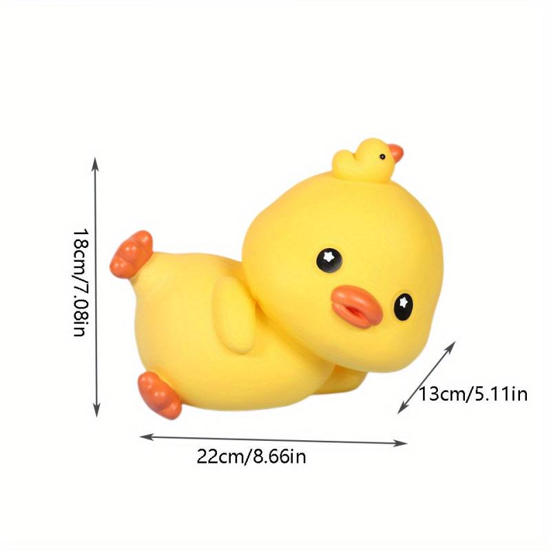 Cute Yellow Duck Piggy Bank for Kids