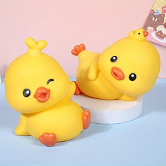 Cute Yellow Duck Piggy Bank for Kids