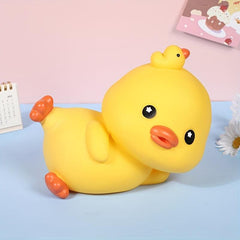 Cute Yellow Duck Piggy Bank for Kids