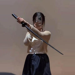Telescopic Samurai Gravity Swing Sword Hand Decompression Toy