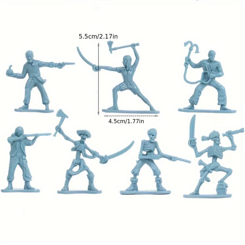 Pirate Toy Set Castle Soldier Model Pirate Toy Model