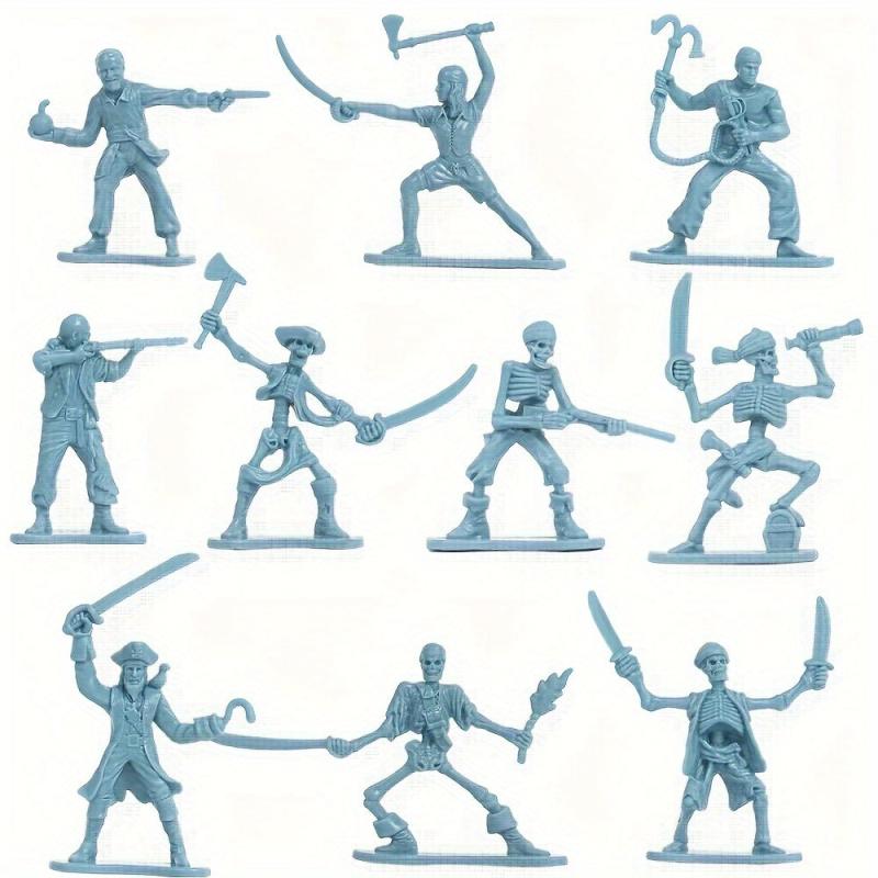 Pirate Toy Set Castle Soldier Model Pirate Toy Model