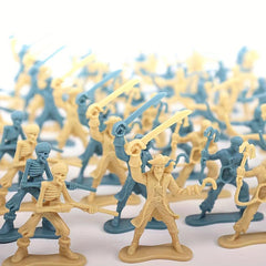 Pirate Toy Set Castle Soldier Model Pirate Toy Model