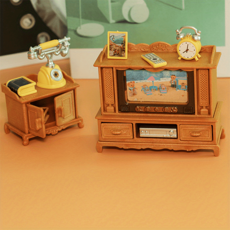 Doll House Living Room Set for Girl Children Toys