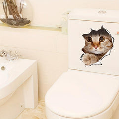 Creative Kids Cute Kitten Puppy Wall Sticker