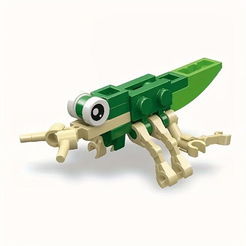 12pcs Insect Small Animal Party Building Blocks Educational Toy