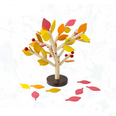 Wooden Kids Mosaic Activity Set: Leaf Tree Building Blocks