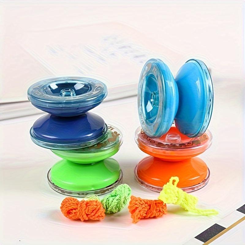 1pc Cartoon Yo yo School Toy Christmas Gift Colors