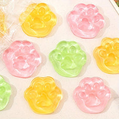 2pcs Jelly Cat Claw Pinching Sticky Music Cartoon Decompression Gift