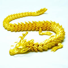 3D Printing Dragon Toys with Movable Joints - Chinese Dragon Ornaments