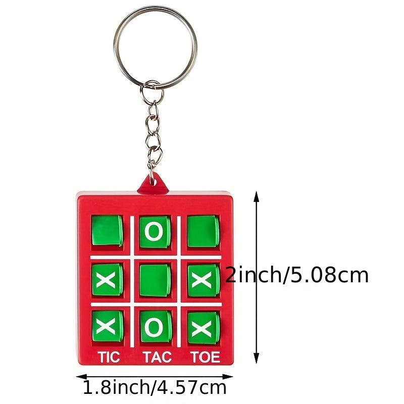 Tic Tac Toe Keychain Party Game Gift Toy
