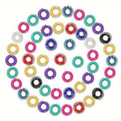 Mini Finger Massage Ring - Spring Decompression Finger Massager