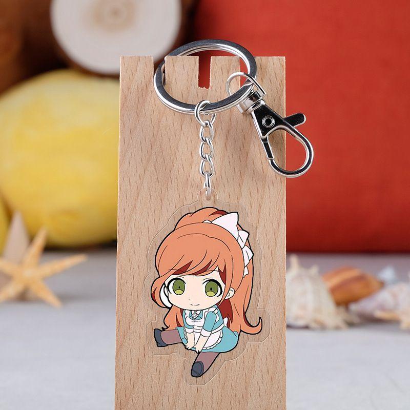 Anime Figure Keychain Acrylic Keyring Toys