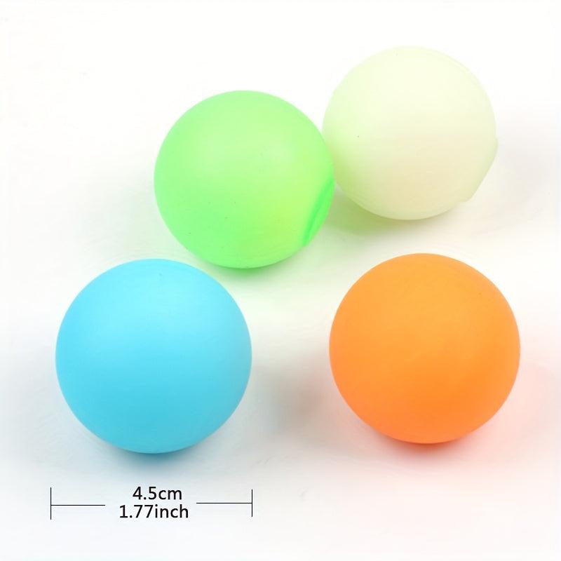Glow In The Dark Ceiling Sticky Balls 12pcs