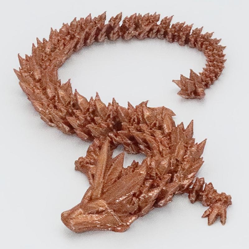 3D Printed Crystal Dragon Car Ornaments